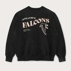 Atlanta Falcons L&L '96 Classics NFL Crew Sweater Black Fashion