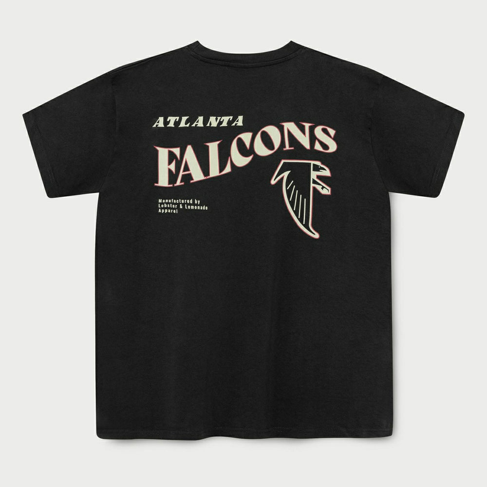 Atlanta Falcons L&L '89 Classics NFL T-Shirt Black Taass for sale