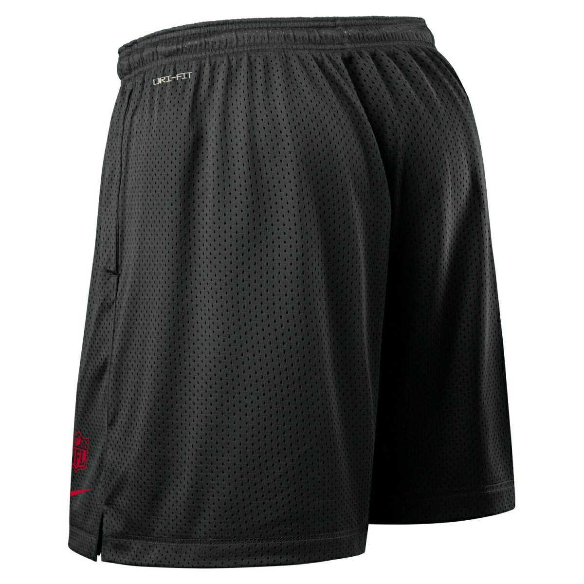 Atlanta Falcons 2025 NFL Sideline Reversible Mesh Nike Dri-FIT Shorts Black Taass for sale
