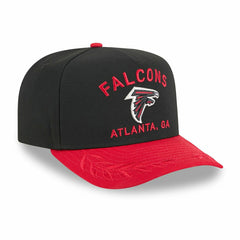 Atlanta Falcons 2025 NFL Draft New Era 9FIFTY A-Frame Snapback Cap Black Taass sale