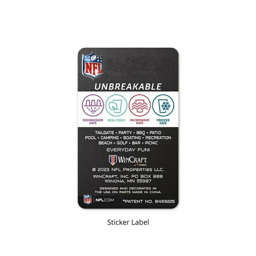 Atlanta Falcons Icicle Silicone NFL Pint Glass Fashion