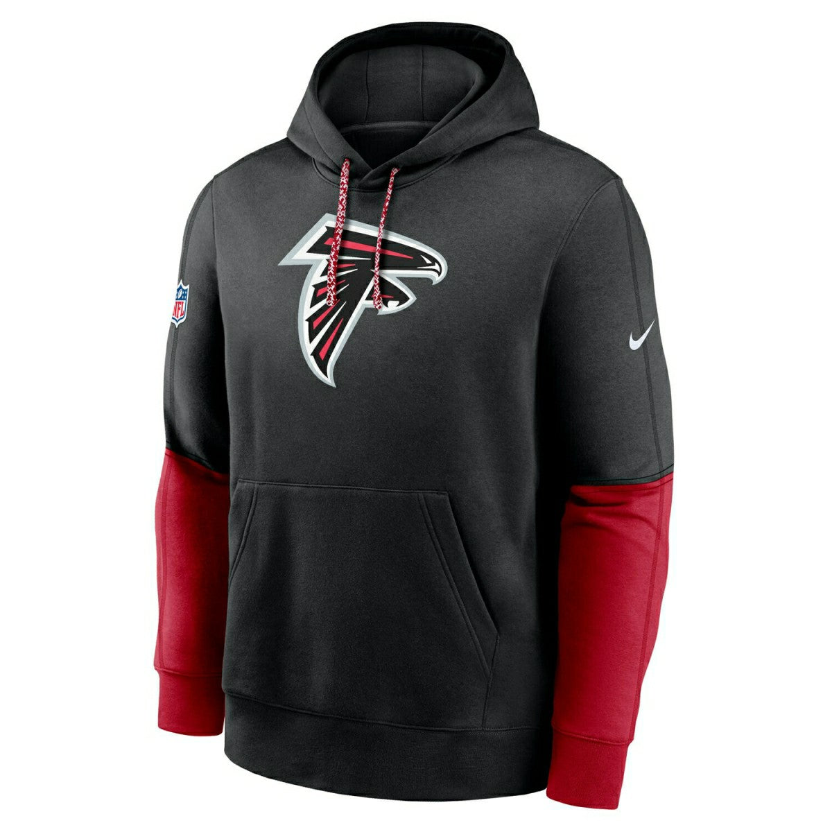 Atlanta Falcons 2024 NFL Sideline Nike Club Hoodie Black Classic