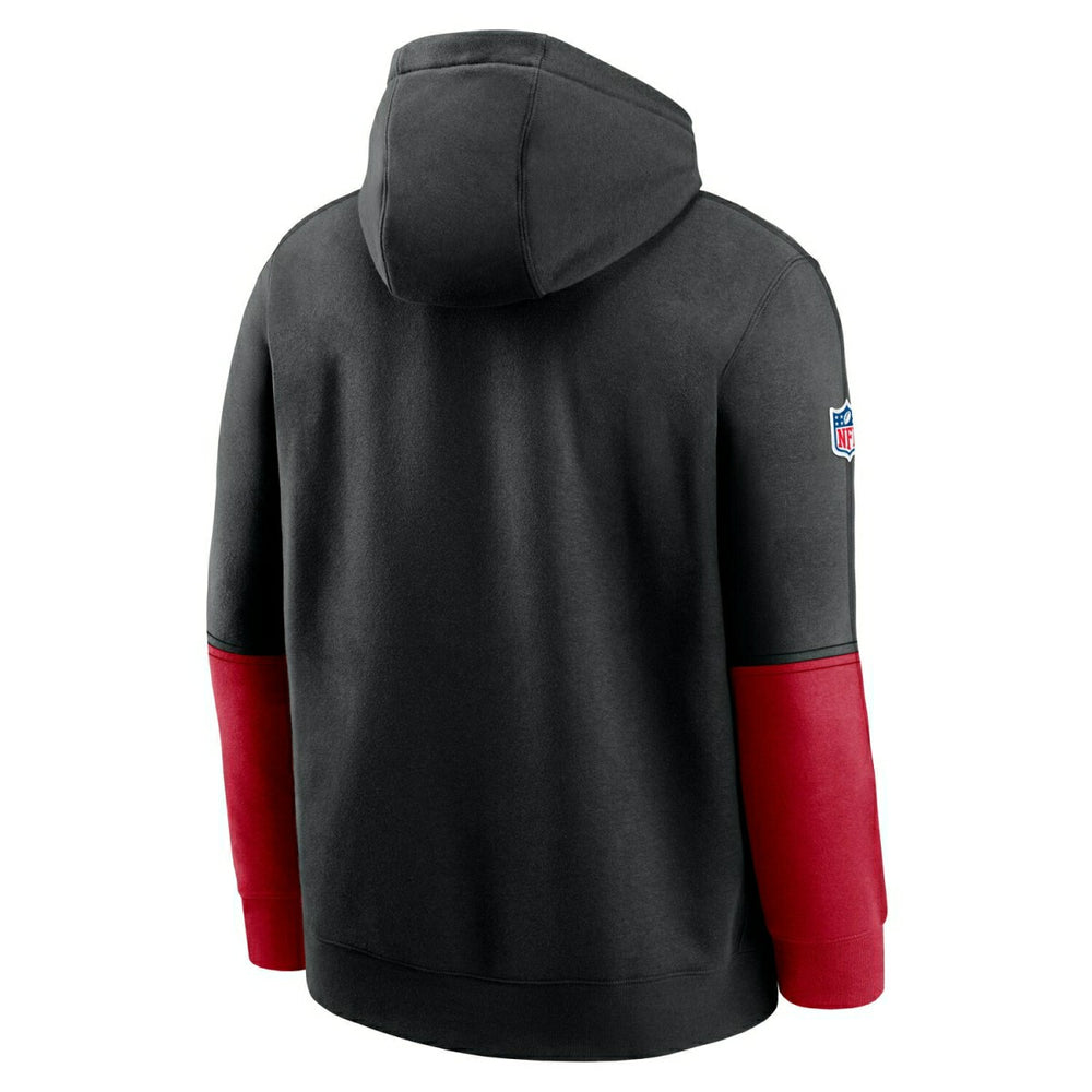 Atlanta Falcons 2024 NFL Sideline Nike Club Hoodie Black Classic