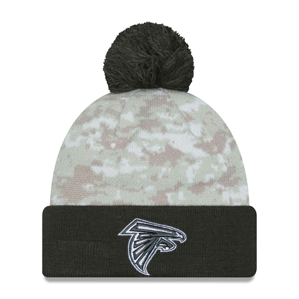 Atlanta Falcons 2024 NFL Salute to Service New Era Sport Pom Knit Fashion