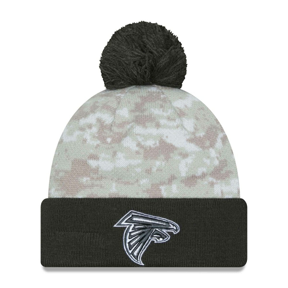 Atlanta Falcons 2024 NFL Salute to Service New Era Sport Pom Knit Fashion