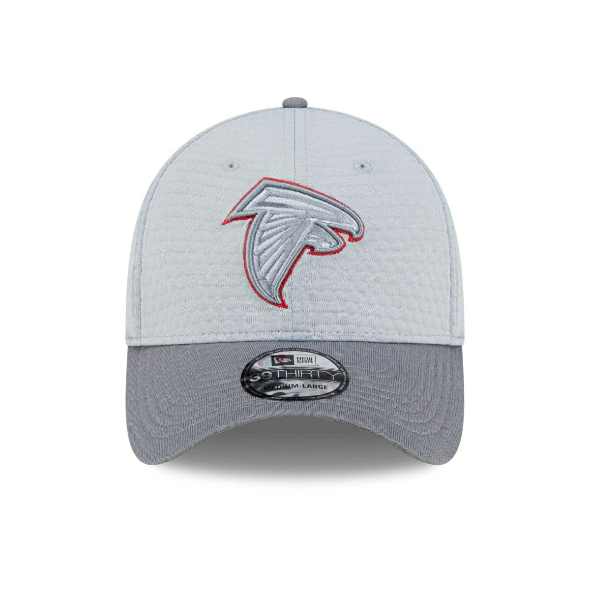 Atlanta Falcons 2024 NFL Training Camp New Era 39THIRTY Flex Cap Gray Taass sale
