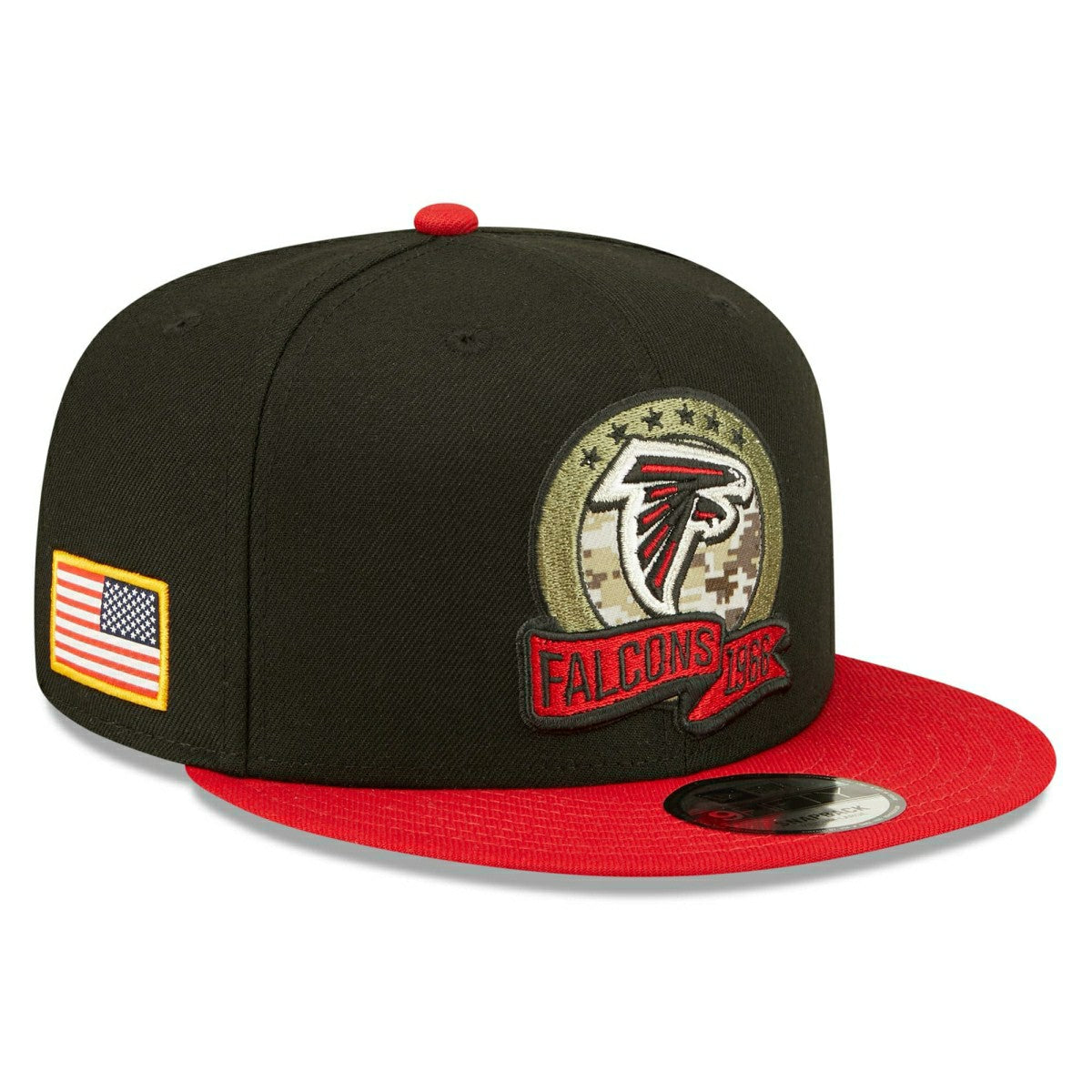 Atlanta Falcons 2022 NFL On-Field Salute to Service New Era 9FIFTY Snapback Cap Taass sale
