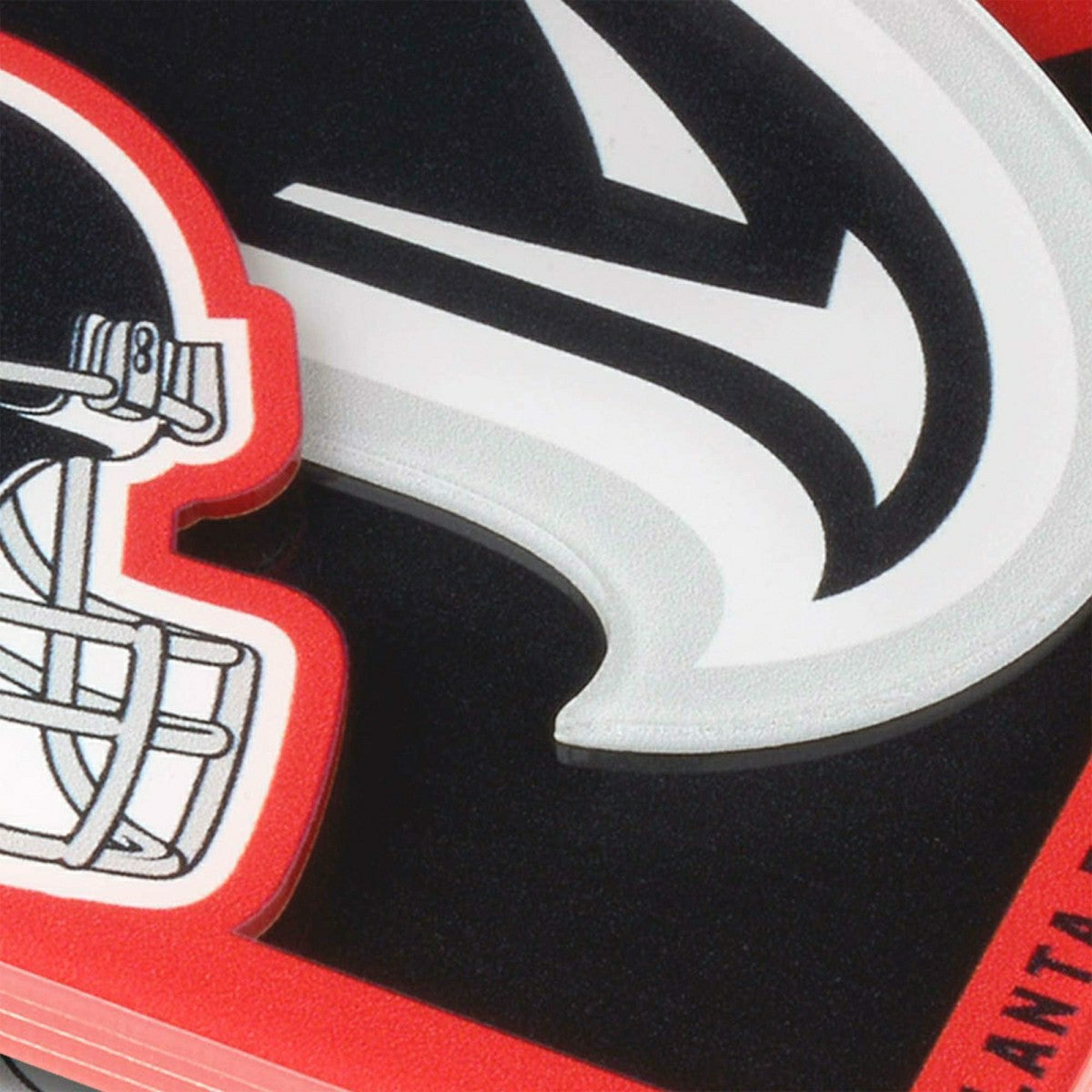Atlanta Falcons 3D Logo NFL Coasters (2-Piece) Fashion