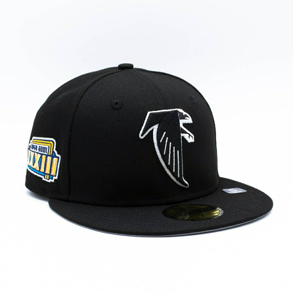 Atlanta Falcons Super Bowl XXXIII New Era 59FIFTY Fitted NFL Cap Fashion