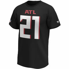 Todd Gurley II #21 Atlanta Falcons Fanatics Player NFL T-Shirt Black Taass sale
