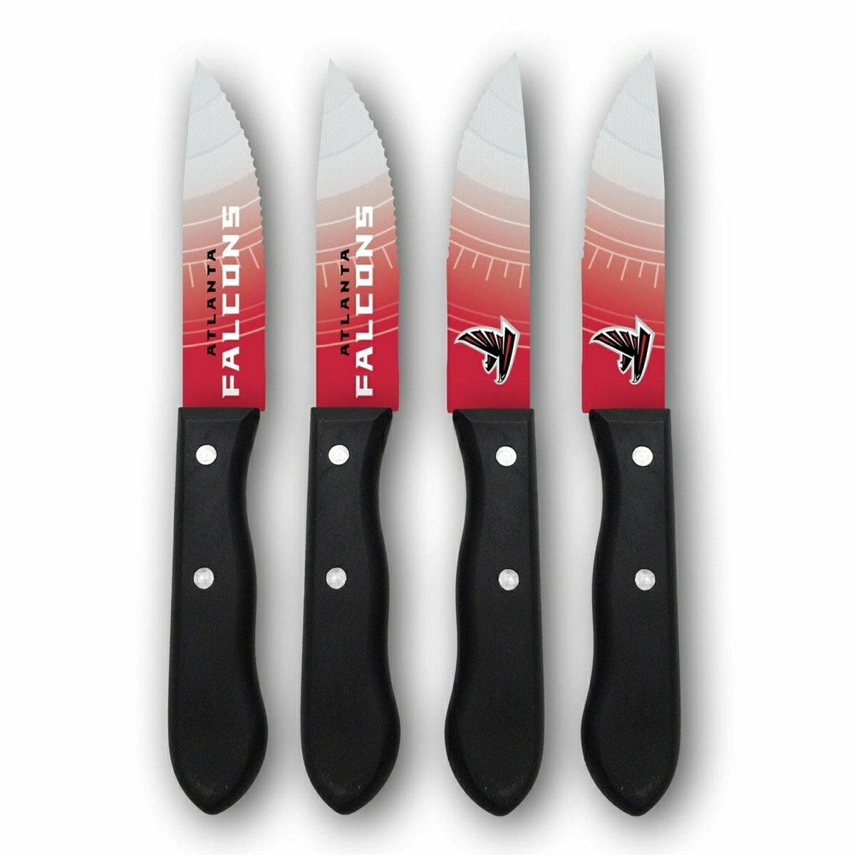 Atlanta Falcons NFL Steak Knife Set (4-Piece) Taass US
