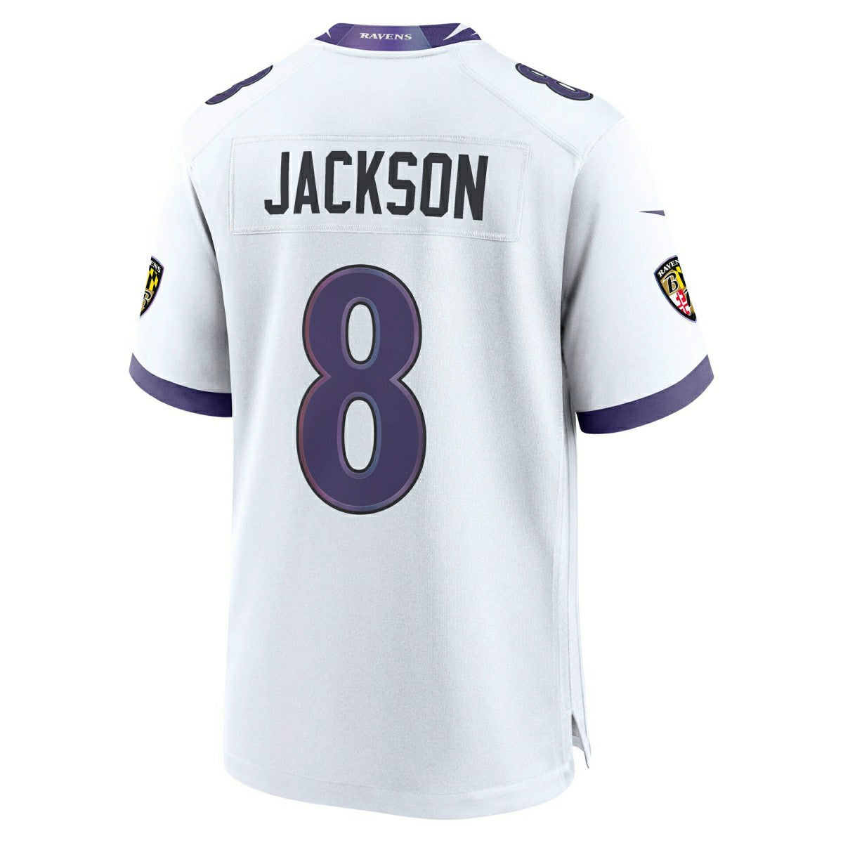 Lamar Jackson #8 Baltimore Ravens 2026 Game NFL Jersey White Taass US
