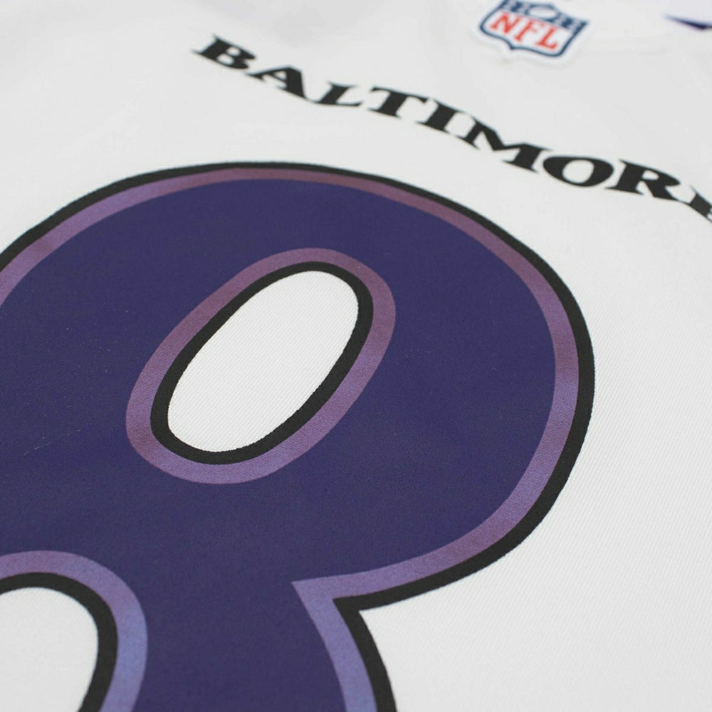 Lamar Jackson #8 Baltimore Ravens 2026 Game NFL Jersey White Taass US