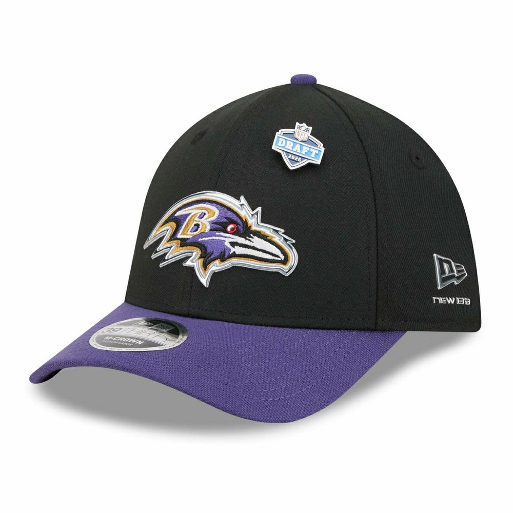 Baltimore Ravens 2026 NFL Draft 39THIRTY M-Crown Flex Cap Classic