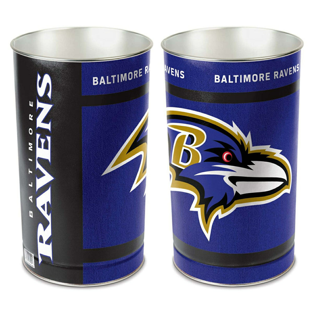 Baltimore Ravens Logo American Football NFL Wastebasket Fashion