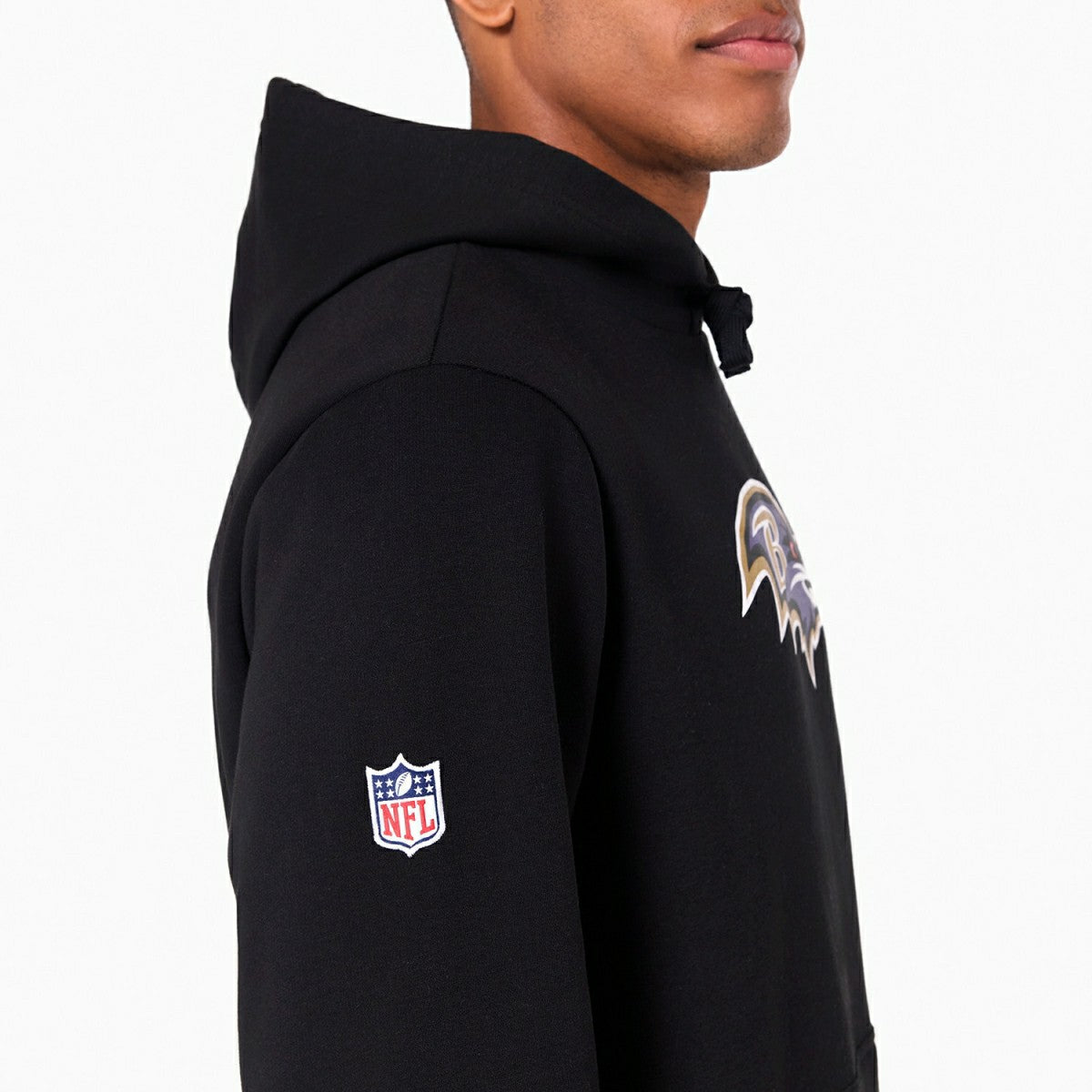 Baltimore Ravens Logo Hoodie NFL Sweatshirt Black Taass for sale