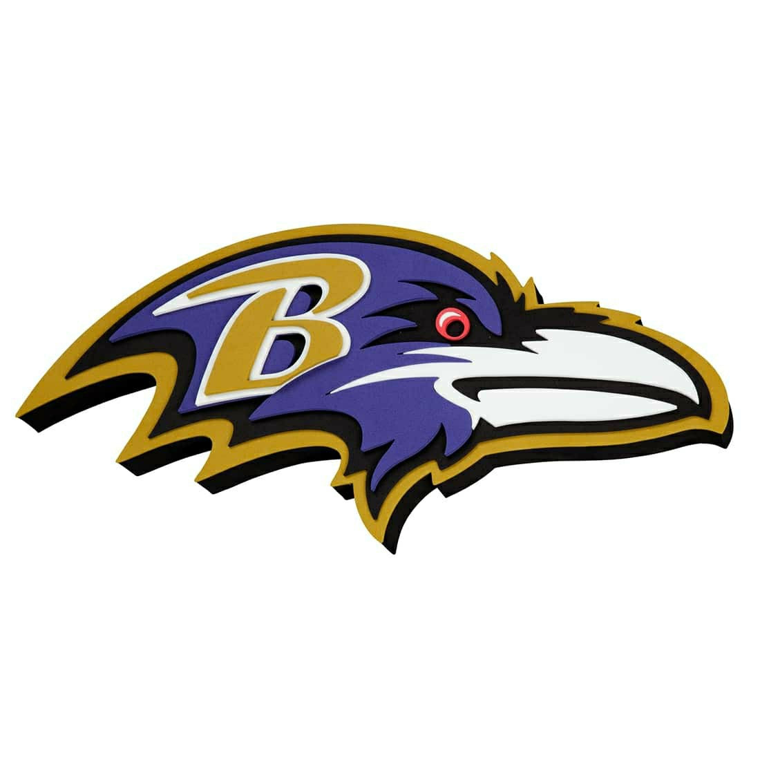 Baltimore Ravens NFL 3D Foam Sign Taass sale