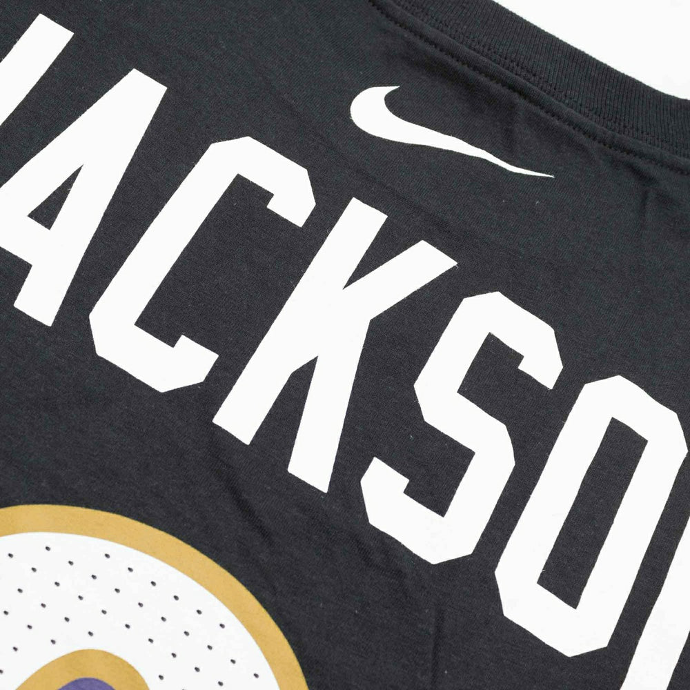 Lamar Jackson #8 Baltimore Ravens Nike Player NFL T-Shirt Black Taass sale