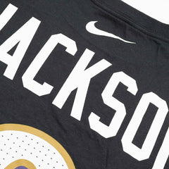 Lamar Jackson #8 Baltimore Ravens Nike Player NFL T-Shirt Black Taass sale