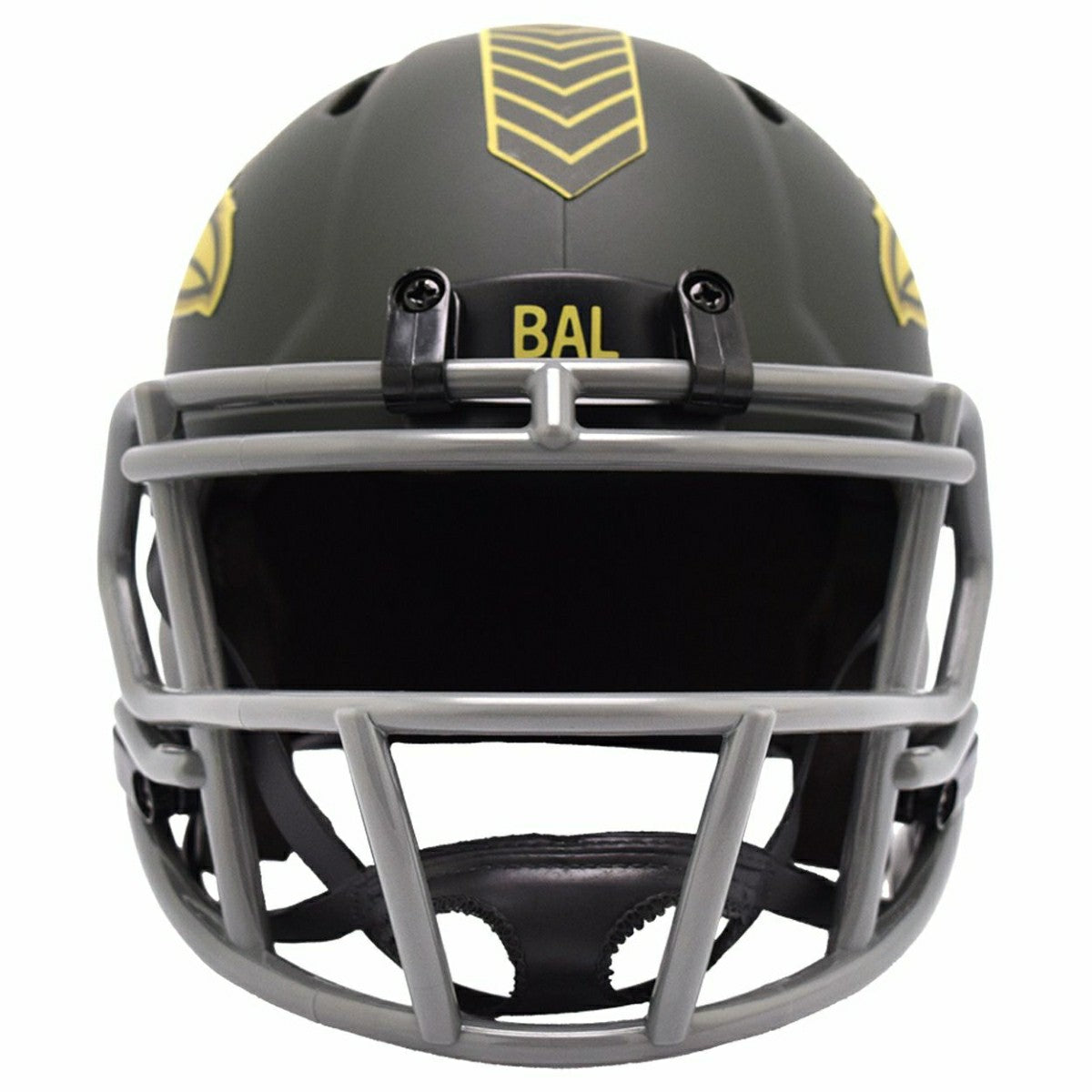 Baltimore Ravens 2025 Salute to Service NFL Speed Mini Helmet Lifestyle
