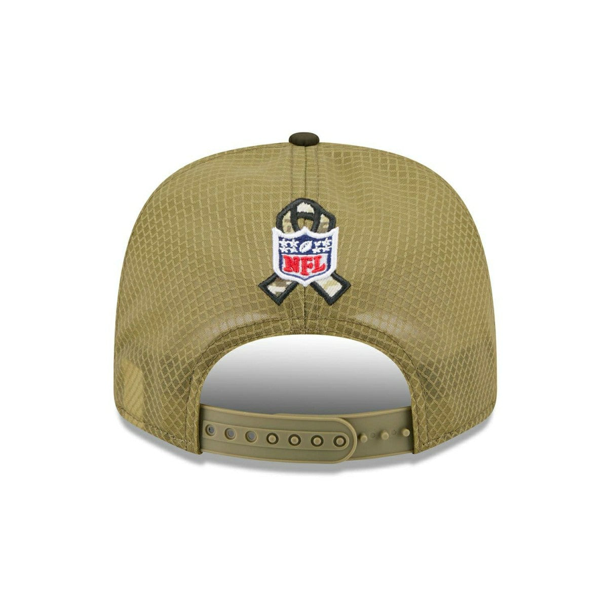 Baltimore Ravens 2025 NFL Salute to Service 9SEVENTY Trucker Snapback Cap Olive Taass for sale