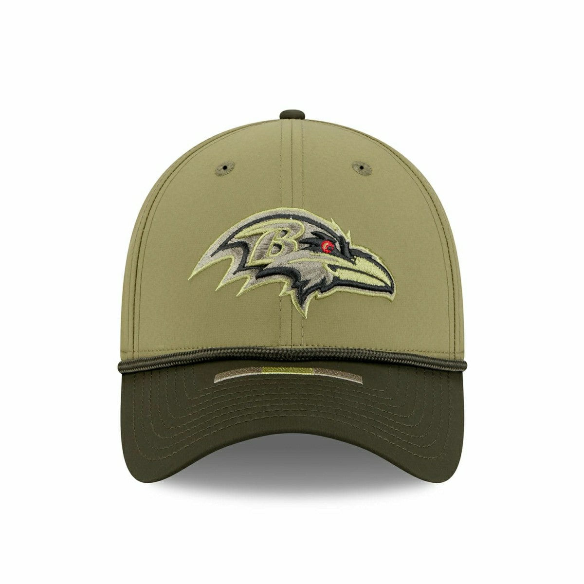 Baltimore Ravens 2025 NFL Salute to Service 39THIRTY Flex Cap Olive Taass US