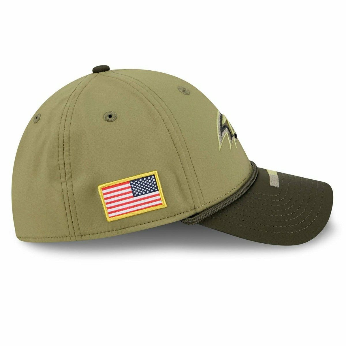 Baltimore Ravens 2025 NFL Salute to Service 39THIRTY Flex Cap Olive Taass US