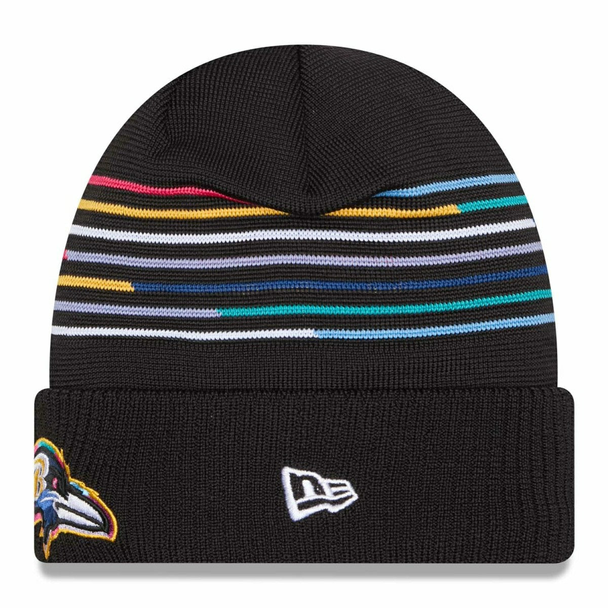 Baltimore Ravens 2025 NFL Crucial Catch New Era Knit Hat Taass for sale