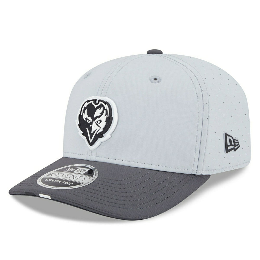 Baltimore Ravens 2025 NFL Training Camp New Era  9SEVENTY Stretch-Snap Cap CW Gray Fashion
