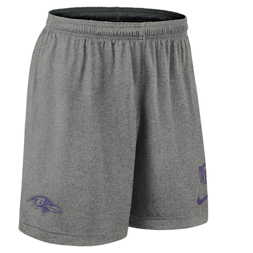 Baltimore Ravens 2025 NFL Sideline Reversible Mesh Nike Dri-FIT Shorts Black Taass sale