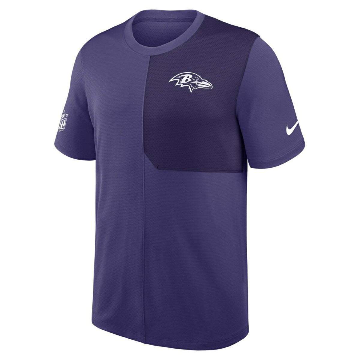 Baltimore Ravens 2025 NFL Sideline Nike Dri-FIT Coach UV Top Purple Taass for sale
