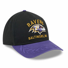 Baltimore Ravens 2025 NFL Draft 9TWENTY A-Frame Adjustable Cap Black Classic