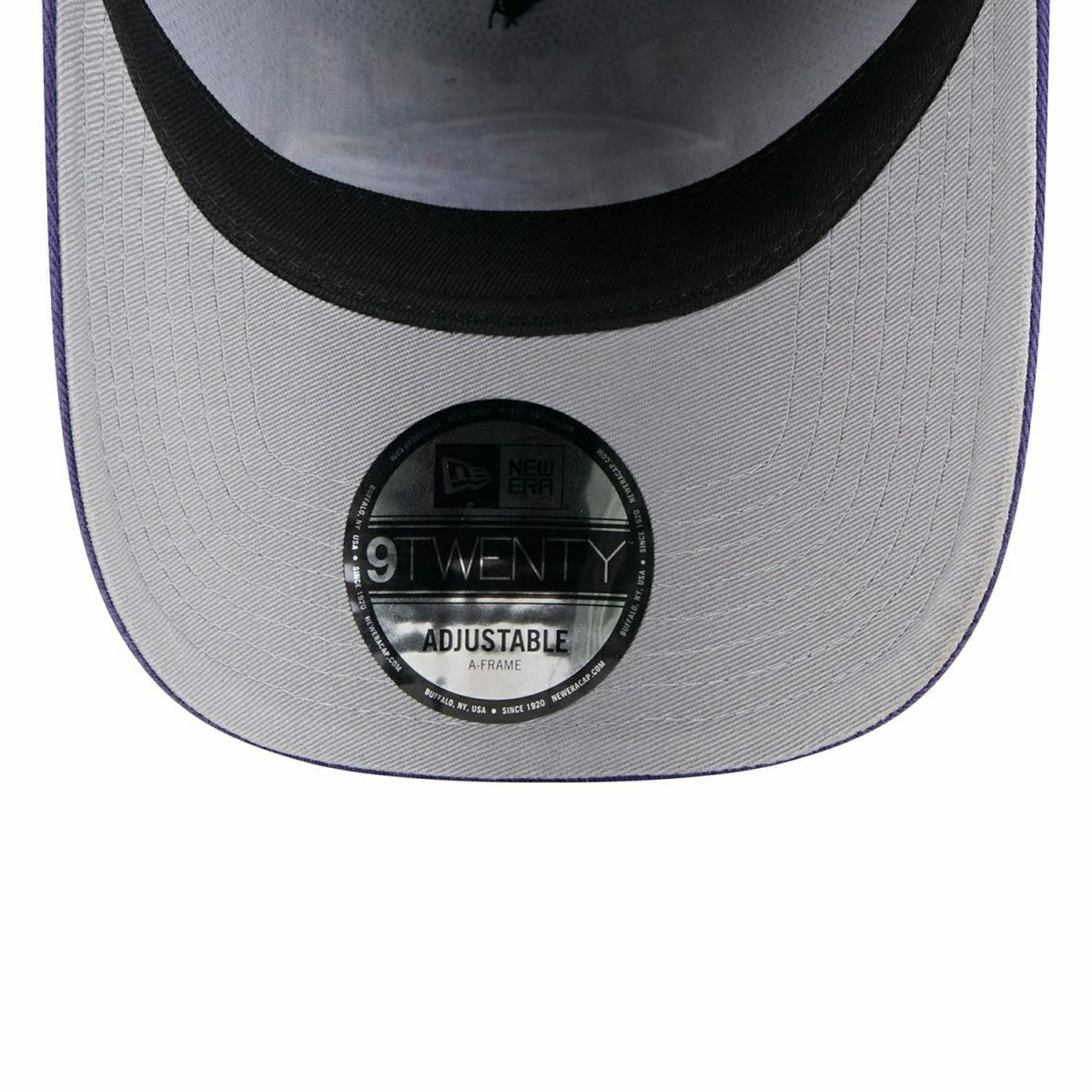 Baltimore Ravens 2025 NFL Draft 9TWENTY A-Frame Adjustable Cap Black Classic