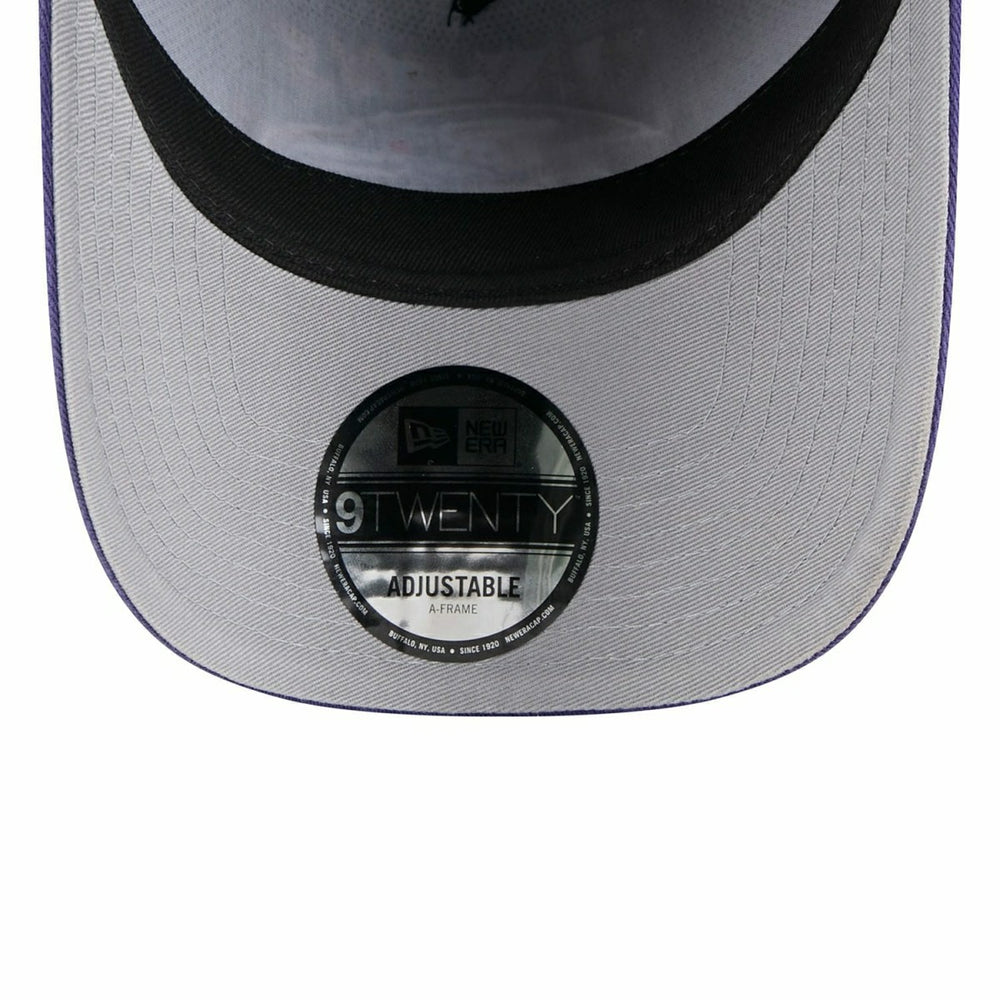 Baltimore Ravens 2025 NFL Draft 9TWENTY A-Frame Adjustable Cap Black Classic