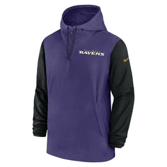 Baltimore Ravens 2024 NFL Sideline Pre-Game Nike Lightweight Player Jacket Purple Taass sale