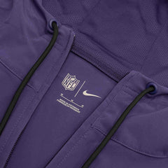 Baltimore Ravens 2024 NFL Sideline Pre-Game Nike Lightweight Player Jacket Purple Taass sale