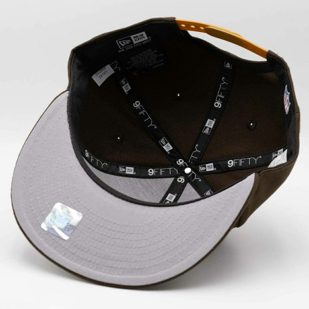 Baltimore Ravens Walnut New Era 9FIFTY Snapback NFL Cap Brown Classic