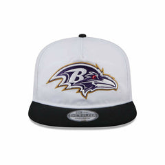 Baltimore Ravens 2024 NFL Training Camp New Era Golfer Snapback Cap White Fashion