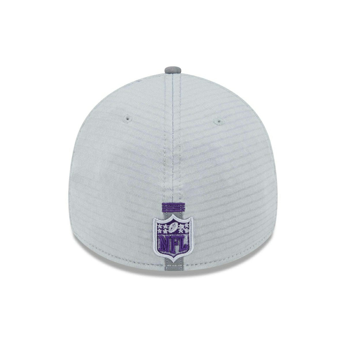 Baltimore Ravens 2024 NFL Training Camp New Era 39THIRTY Flex Cap Gray Lifestyle