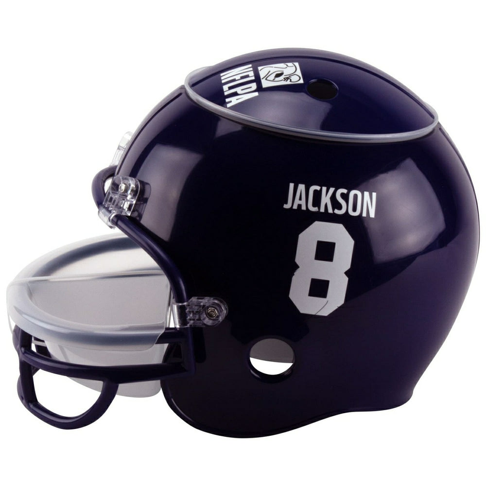 Lamar Jackson #8 Baltimore Ravens NFLPA Snack Helmet (incl. Team Sticker-Set) Taass sale
