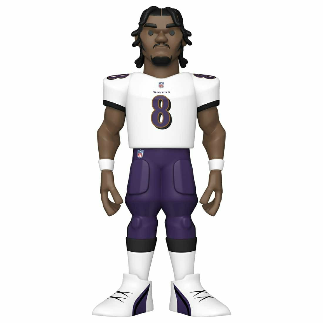 Funko Vinyl Gold 12" Lamar Jackson Baltimore Ravens CHASE Edition NFL Figure Taass for sale