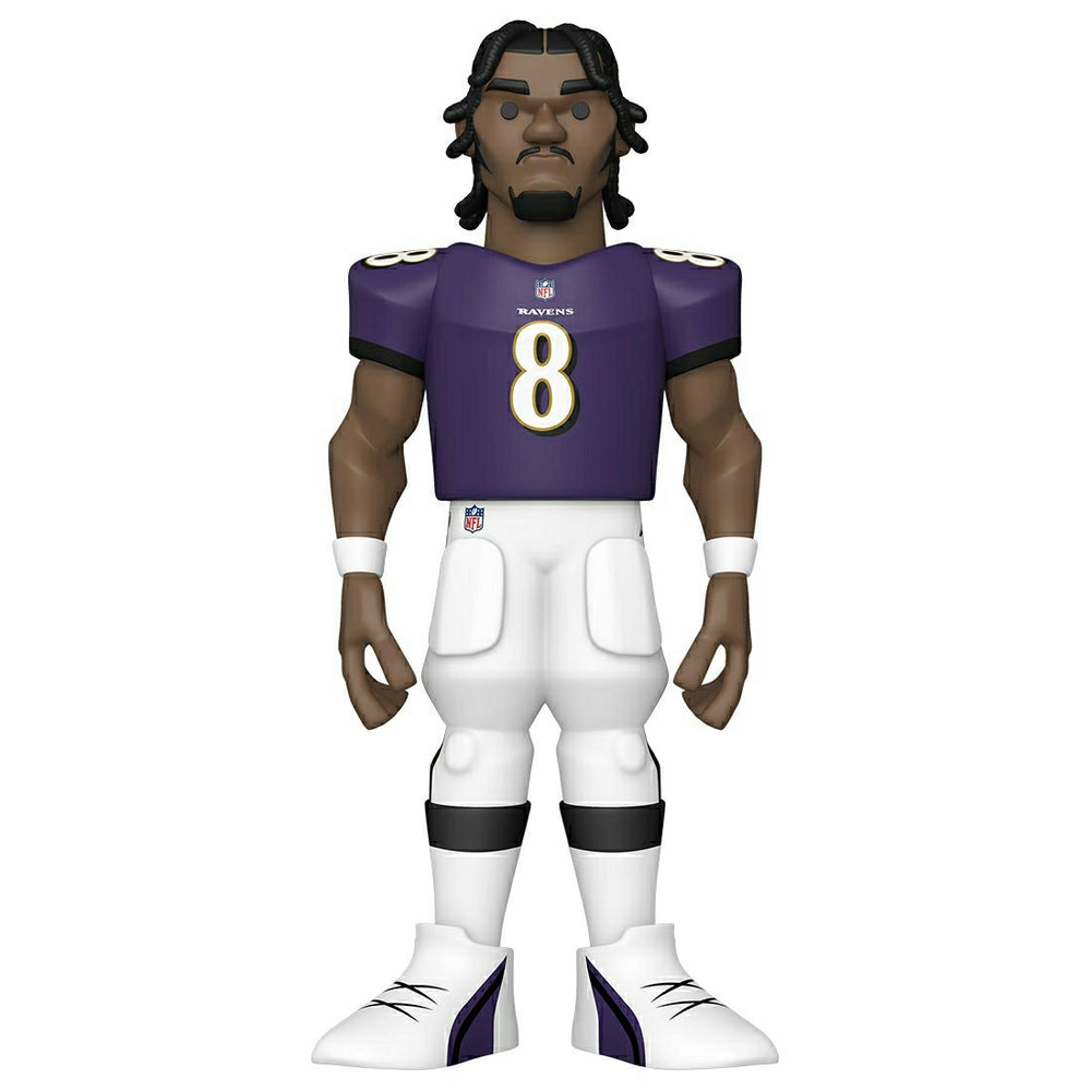 Funko Vinyl Gold 12" Lamar Jackson Baltimore Ravens NFL Figure Taass US