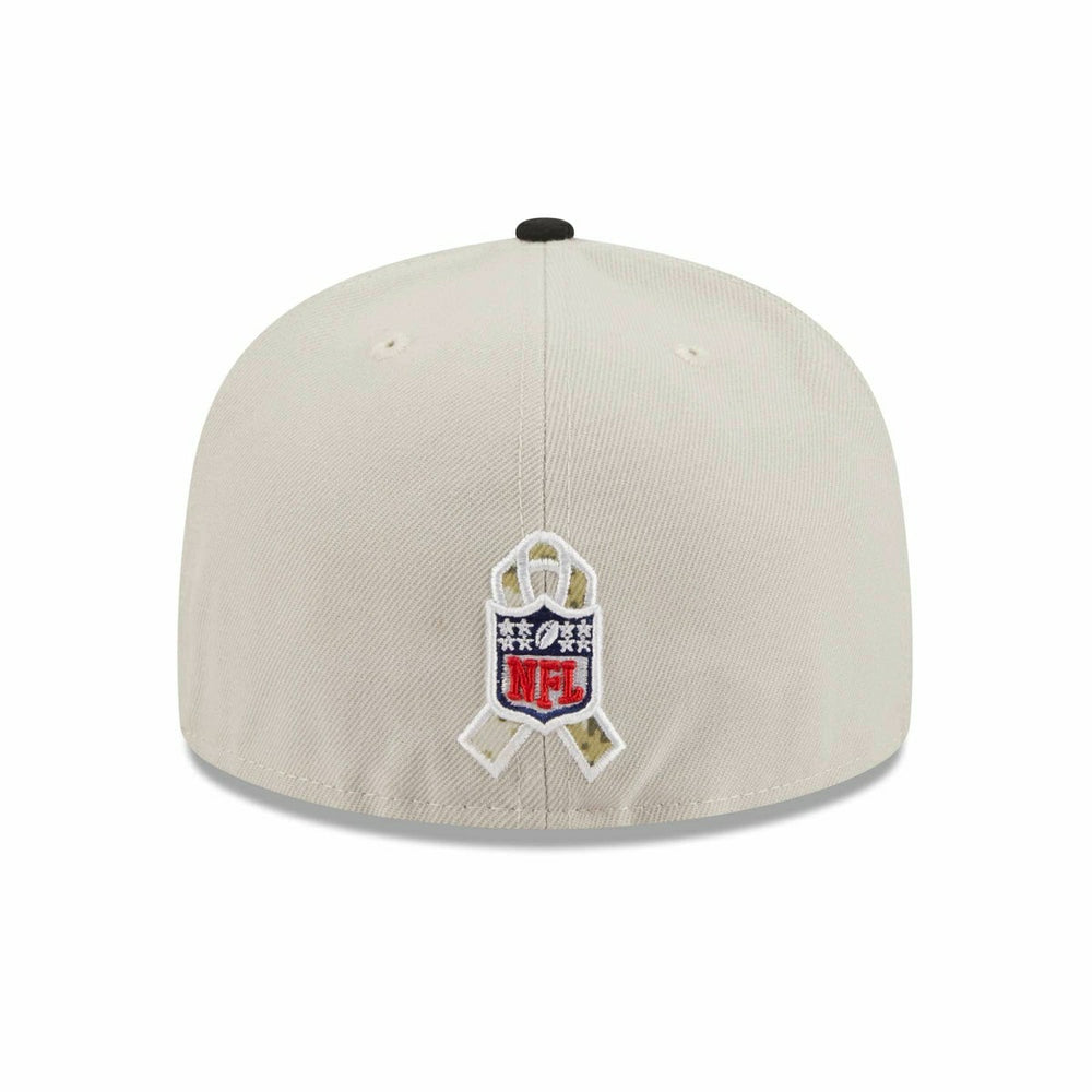 Baltimore Ravens 2023 NFL Salute to Service New Era 59FIFTY Fitted Cap Lifestyle