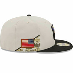 Baltimore Ravens 2023 NFL Salute to Service New Era 59FIFTY Fitted Cap Lifestyle