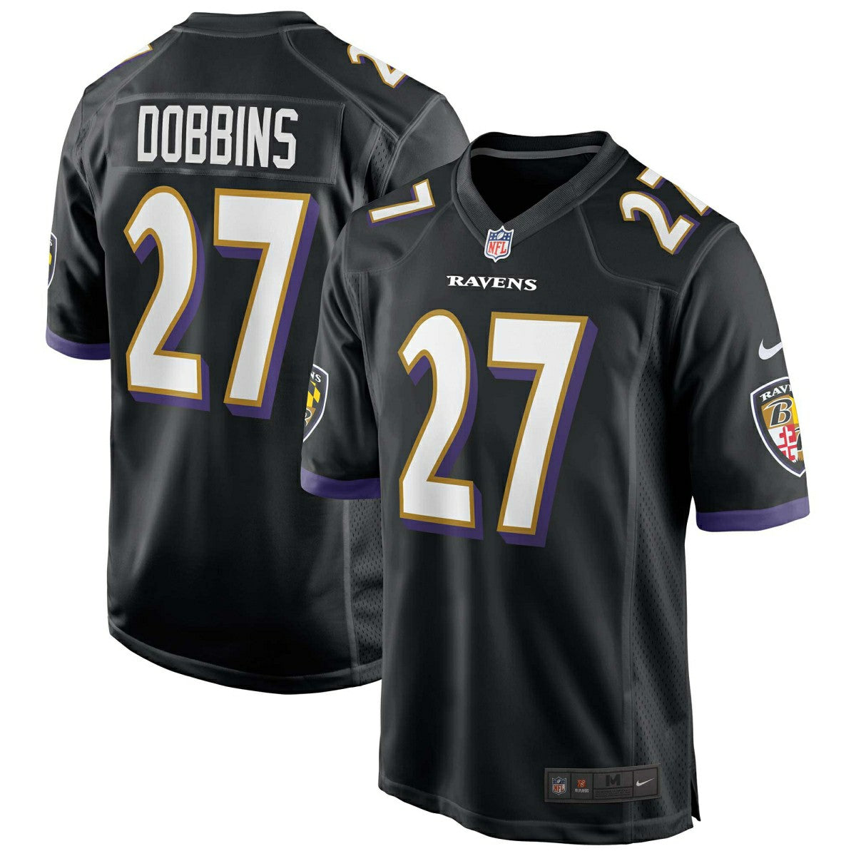 J.K. Dobbins #27 Baltimore Ravens Nike Game NFL Jersey Alternate Schwarz Taass sale
