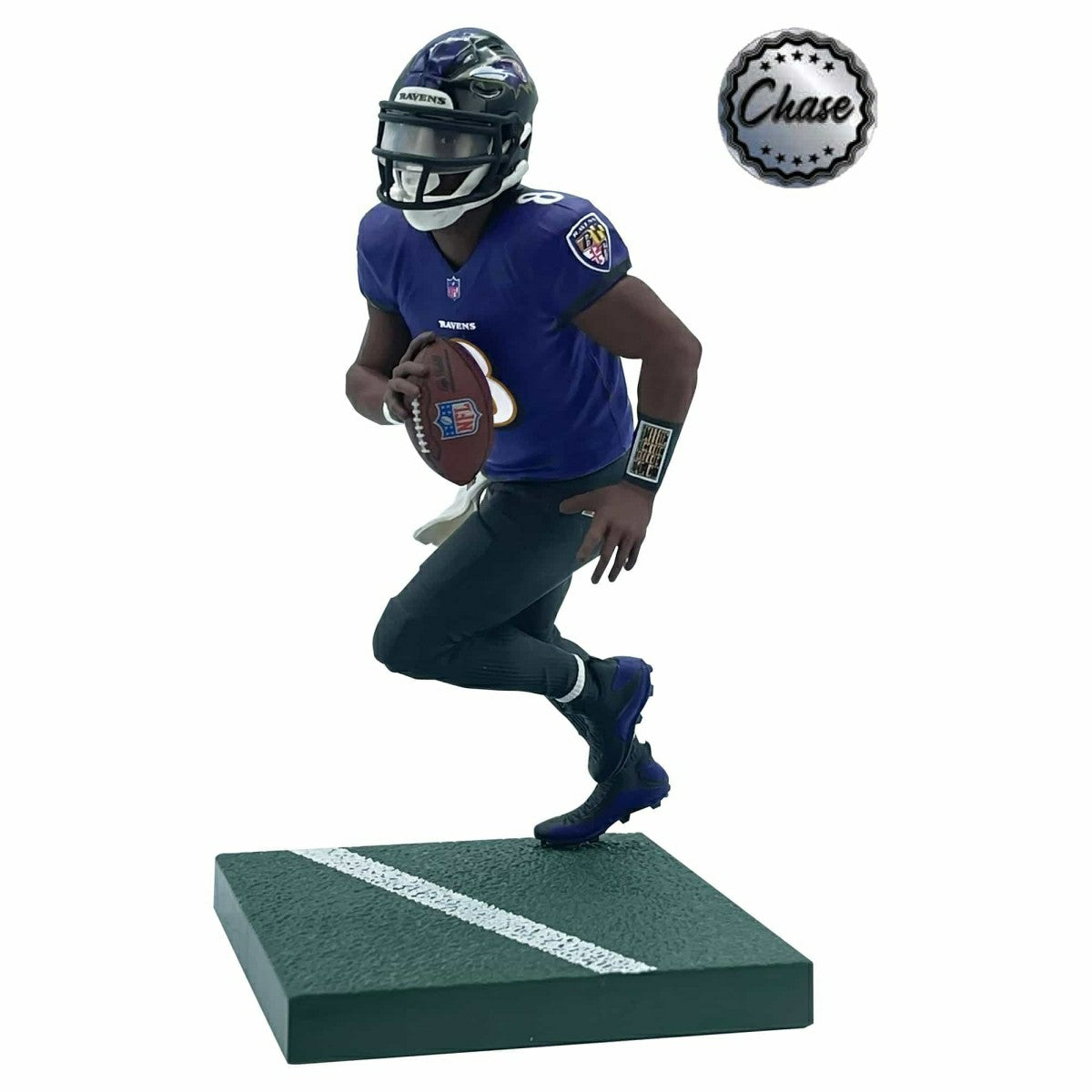 Lamar Jackson Baltimore Ravens Imports Dragon NFL Series 1 CHASE Edition Figure Taass US