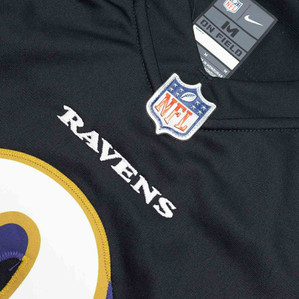 Lamar Jackson #8 Baltimore Ravens Nike Speed Machine Limited NFL Jersey Black Fashion