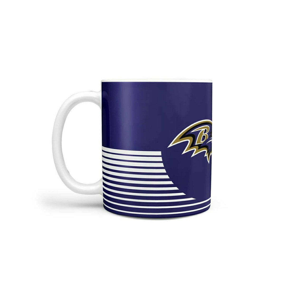 Baltimore Ravens Linea NFL Mug (11 oz.) Lifestyle