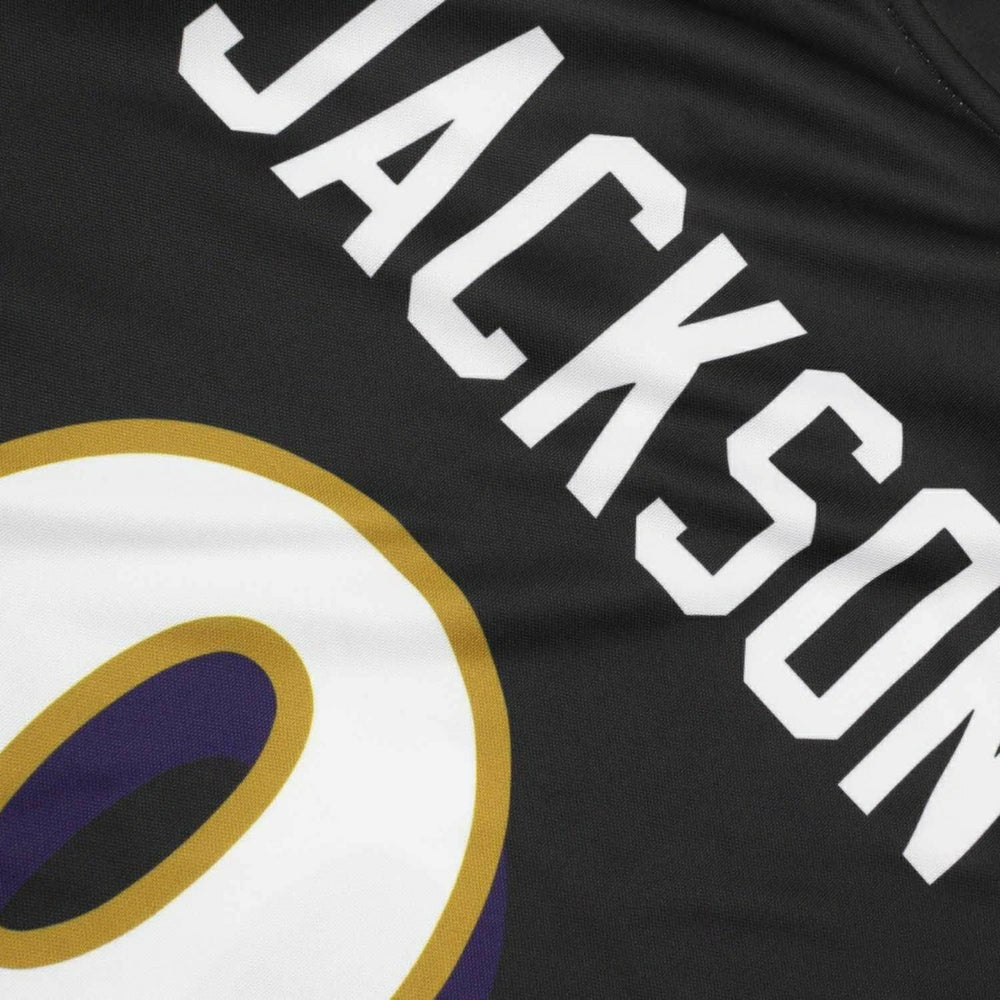 Lamar Jackson #8 Baltimore Ravens Nike Legend NFL Jersey Black Taass US