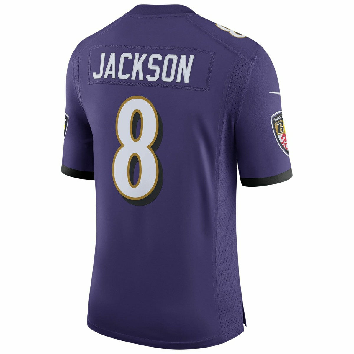 Lamar Jackson #8 Baltimore Ravens Nike Speed Machine Limited NFL Jersey Purple Classic